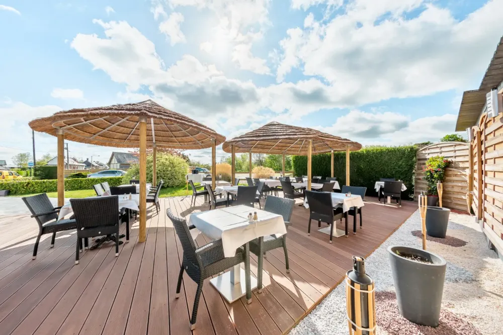 Restaurant terrasse à Sommery